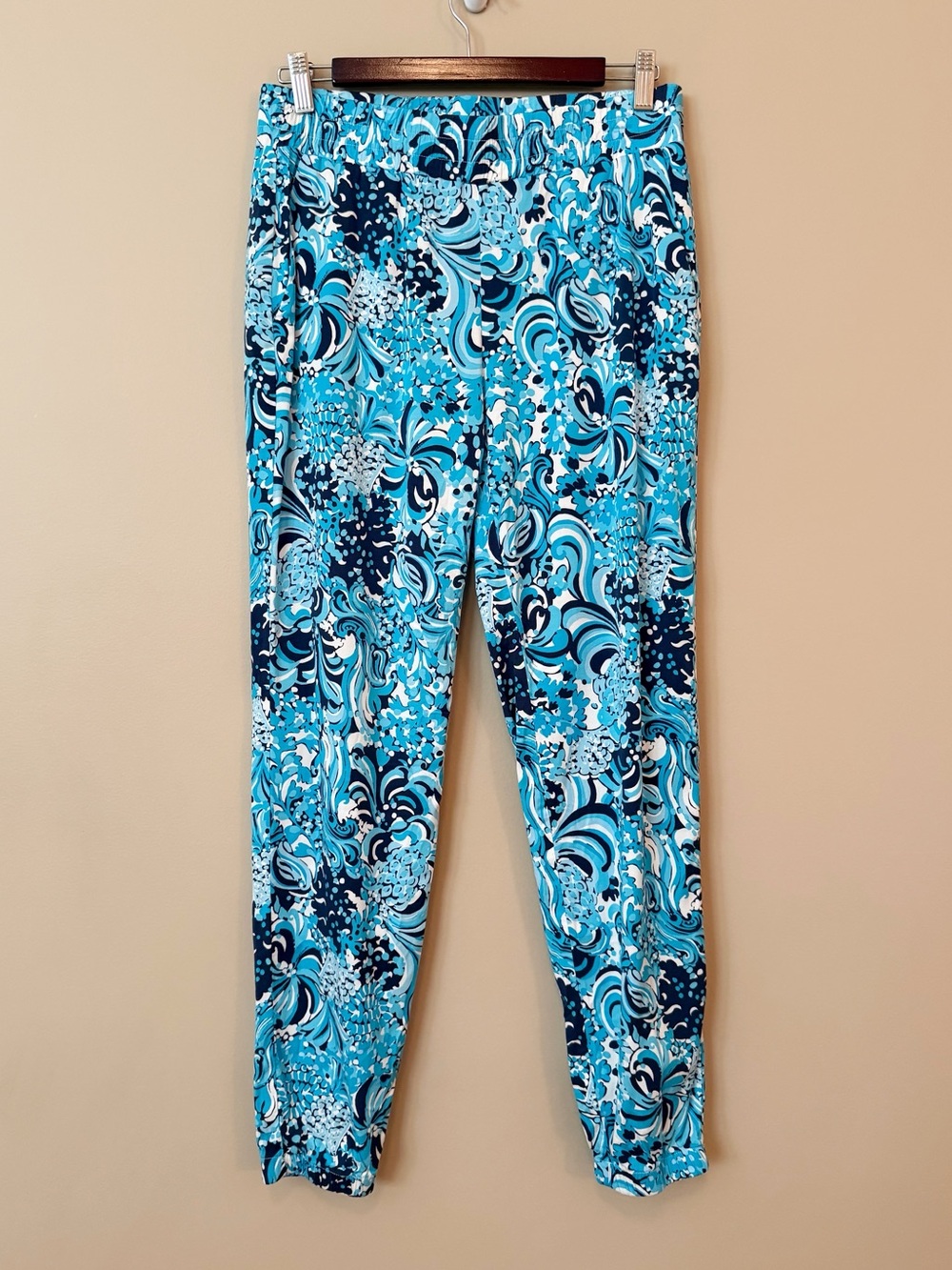 NWT Lilly Pulitzer Rici Jogger Pants Mermazing Sz S - Picture 3 of 13